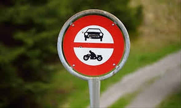 Fahrverbot im Gebiet Haslen/Meierhof