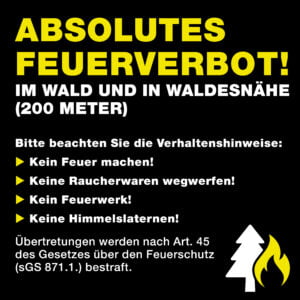 Waldbrand_Feuerverbot