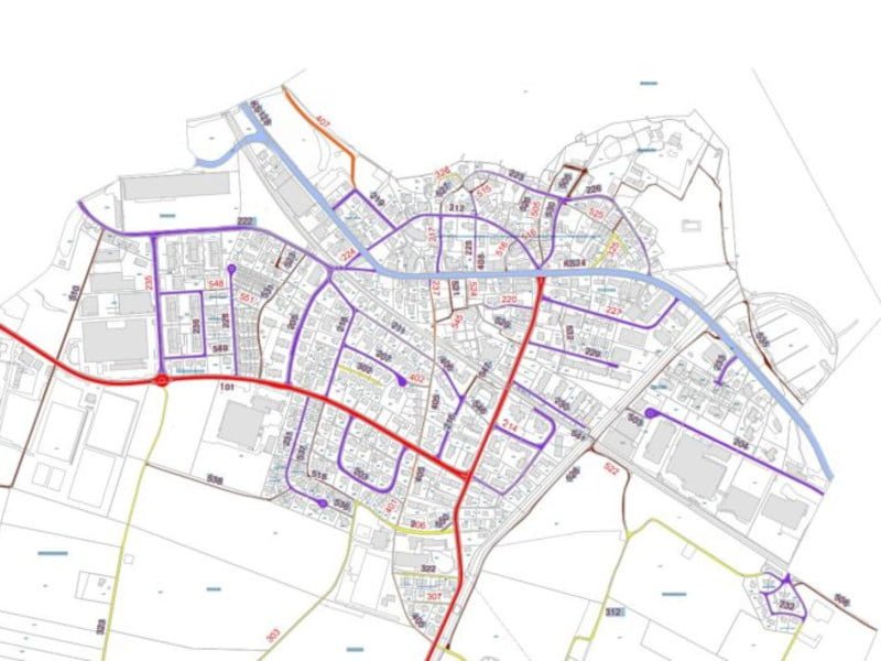 Auflage Gemeindestrassenplan und  Fuss-, Wander- und Radwegplan