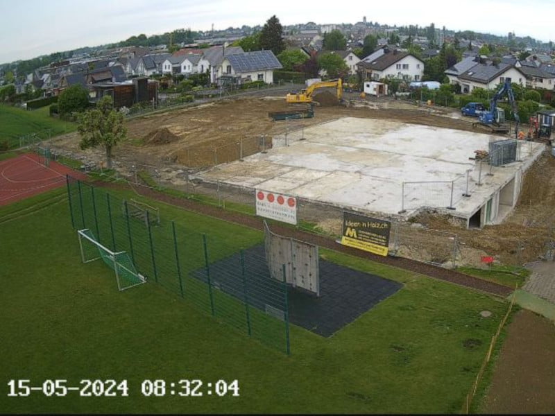 Livecam Neubau Sporthalle
