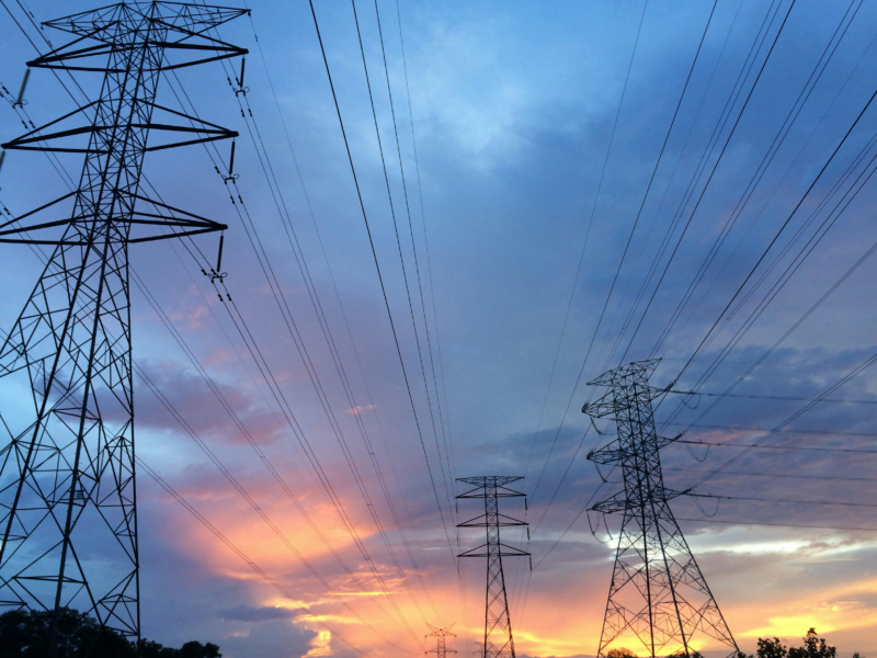 Elektrizitätsmasten Strommasten Strommasten