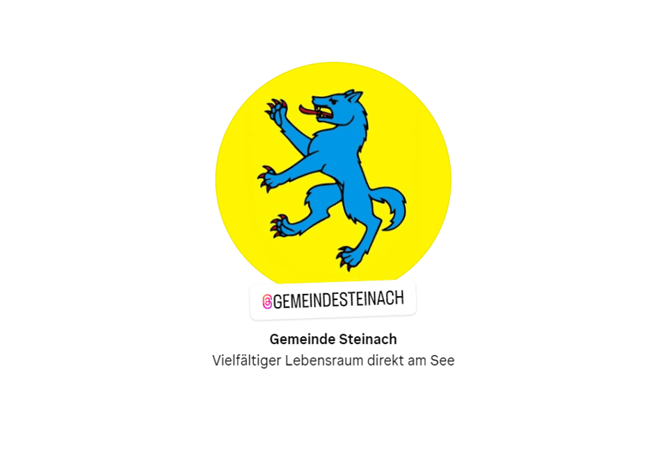 Gemeinde Steinach neu auf Instagram