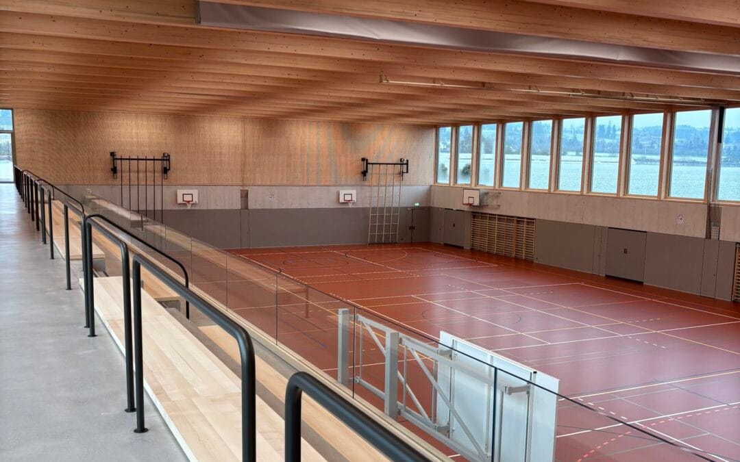 Neue Sporthalle in Betrieb