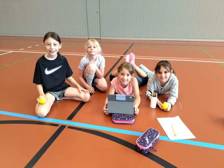 Sport und Bewegung mit den Partnerklassen 2B und 3B
