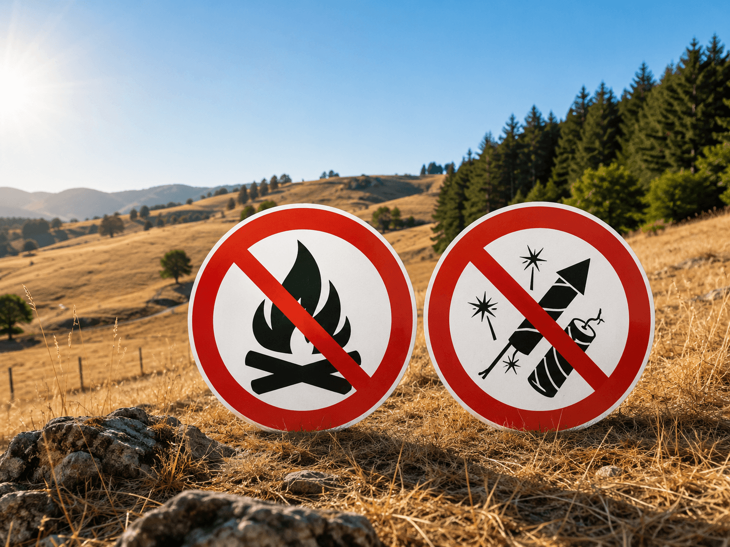 Feuer und Feuerwerksverbot